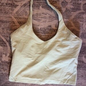 Lululemon Kohlrabi Green Halter Top